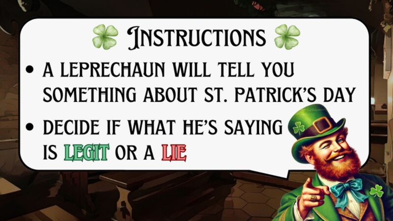 Lying Leprechauns
